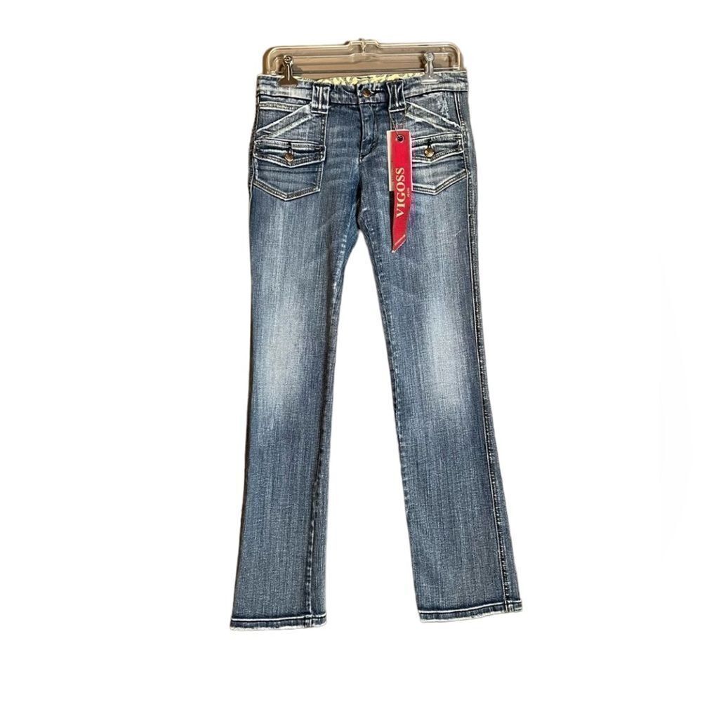 NWT! Vigoss low rise boot cut jeans